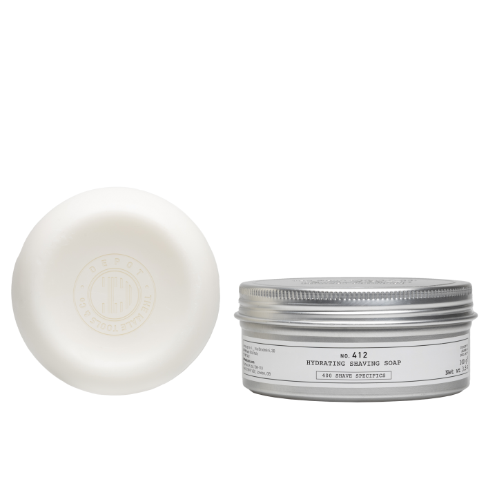 ДЕПОТ 412 Мило тверде для традиційного гоління 