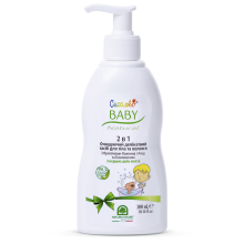 Дитячий очищуючий засіб для тіла та волосся 2в1