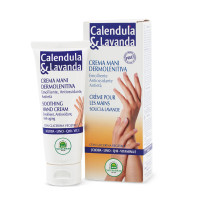 Крем для рук з календулою та лавандою Крем для рук з календулою та лавандою