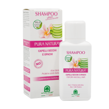 Шампунь з протеїнами шовку та алоє