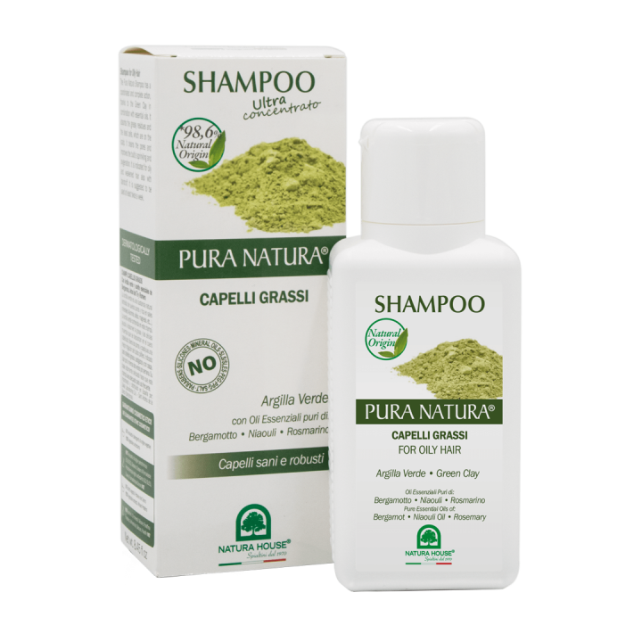Шампунь з зеленою глиною