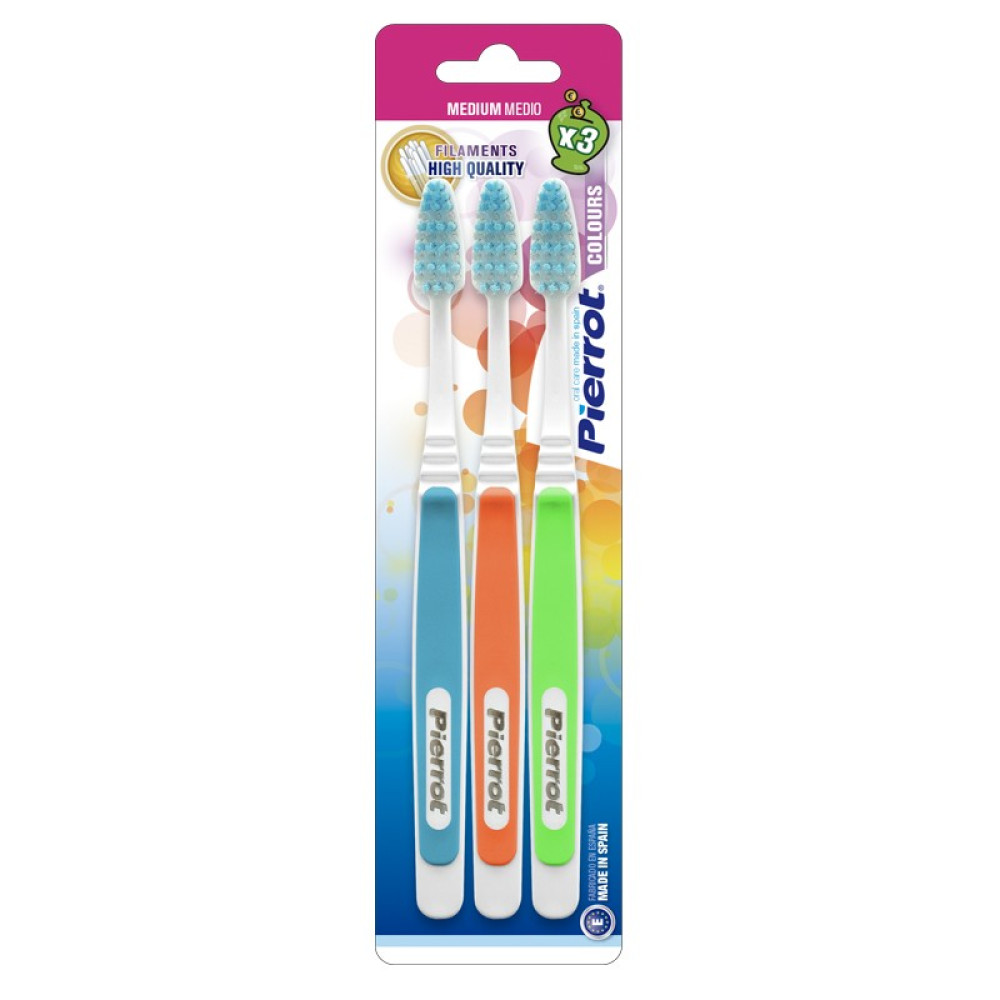 Зубна щітка Колорс, №3